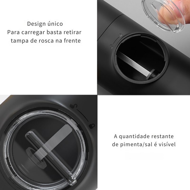 Moedor De Temperos Elétrico Precision Pro [ PROMOÇÃO COMPRE 1 LEVE 2]