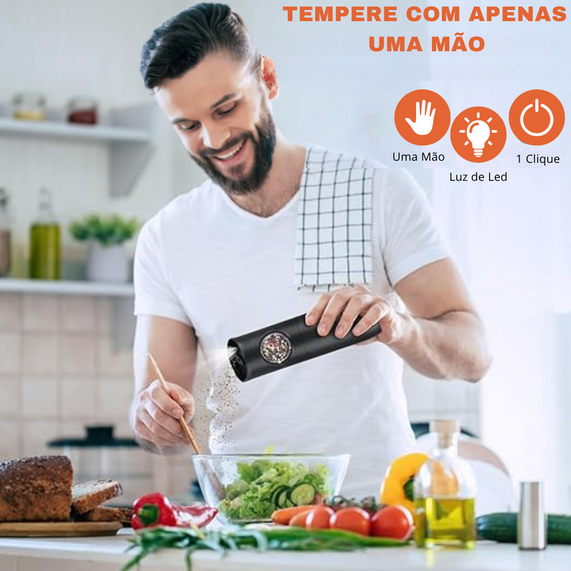 Moedor De Temperos Elétrico Precision Pro [ PROMOÇÃO COMPRE 1 LEVE 2]